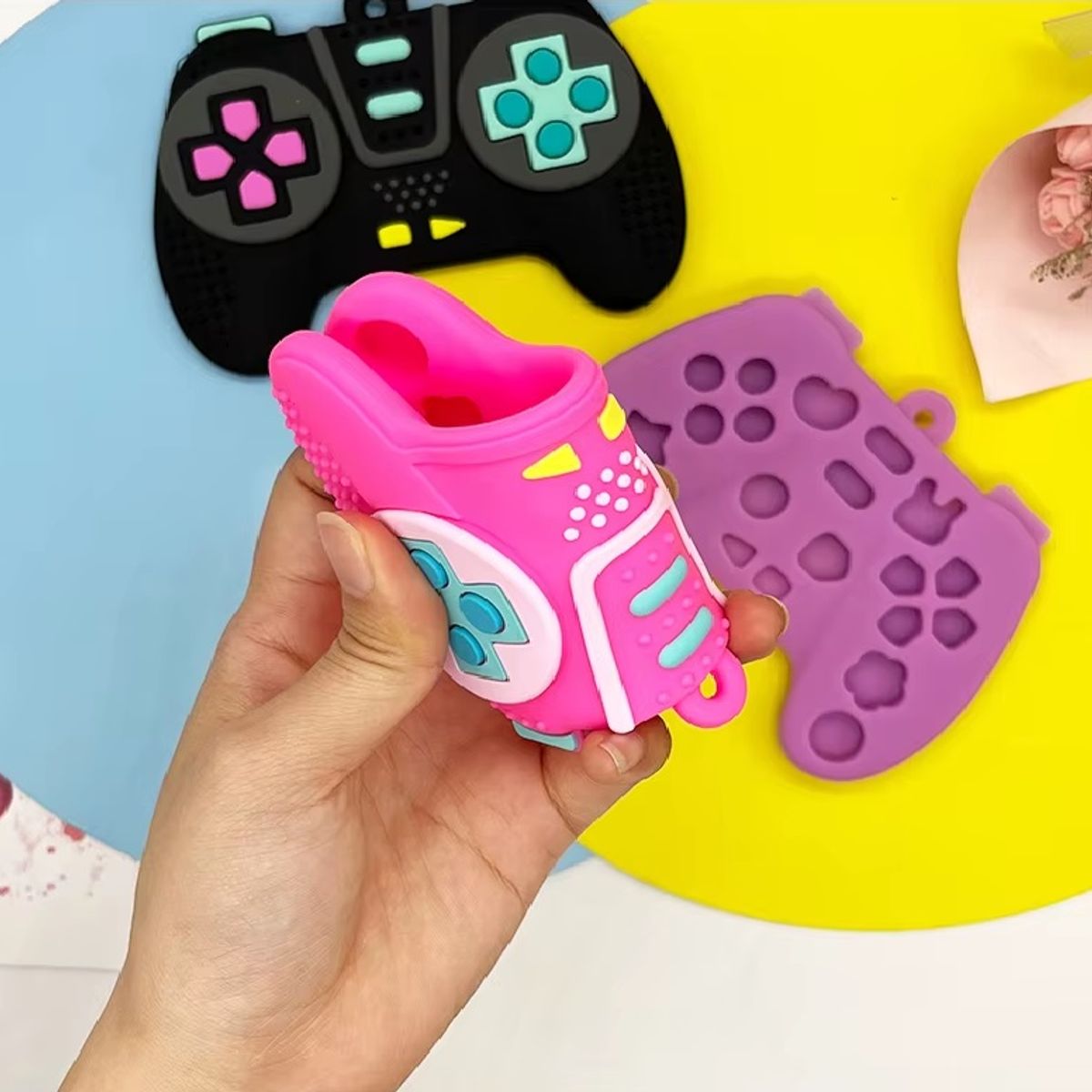 GENERICO - Rasca encías Multi  Sensorial para el Bebe Control - Joystick