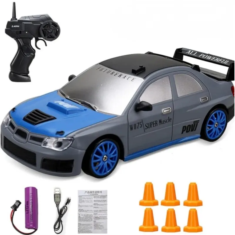 GENERICO - Carro Coche Rc Radio Control Remoto Drift 4wd GRIS