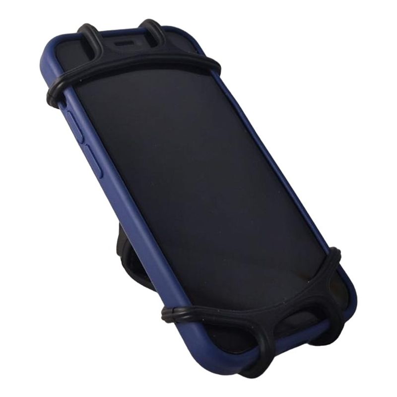 GENERICO - Soporte Holder Celular Bicicleta Moto Silicona Giratorio 360