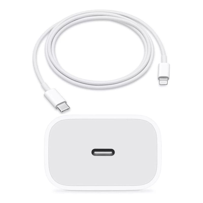 GENERICO - Cargador Completo Carga Rapida 20w Tipo C Para Lightning