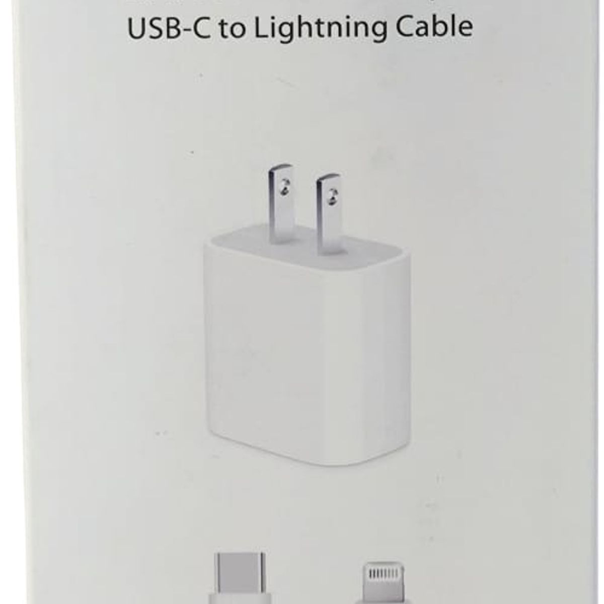 GENERICO - Cargador Completo Carga Rapida 20w Tipo C Para Lightning
