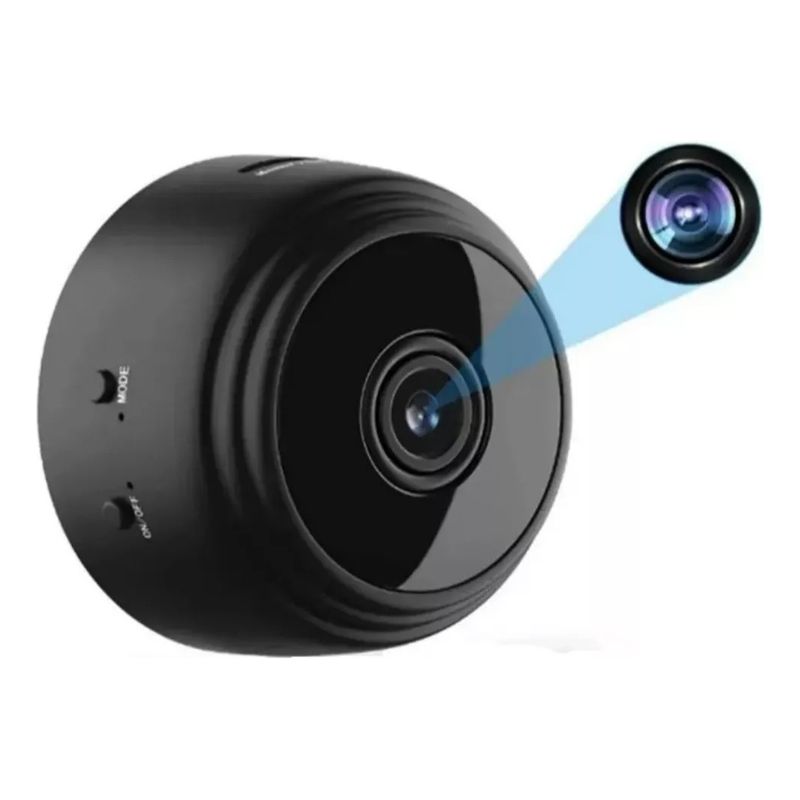 GENERICO - Mini Cámara Oculta Espía Inalámbrica Wifi Magnética Hd 1080p