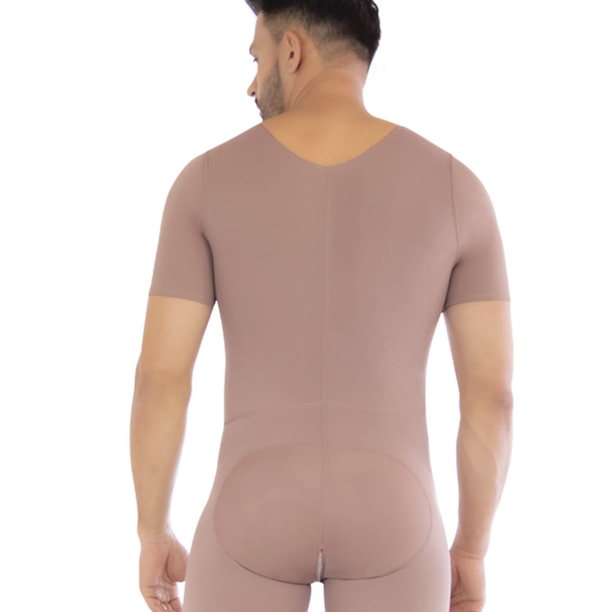 FAJATE - Faja masculina de alta compresion con mangas y espalda alta