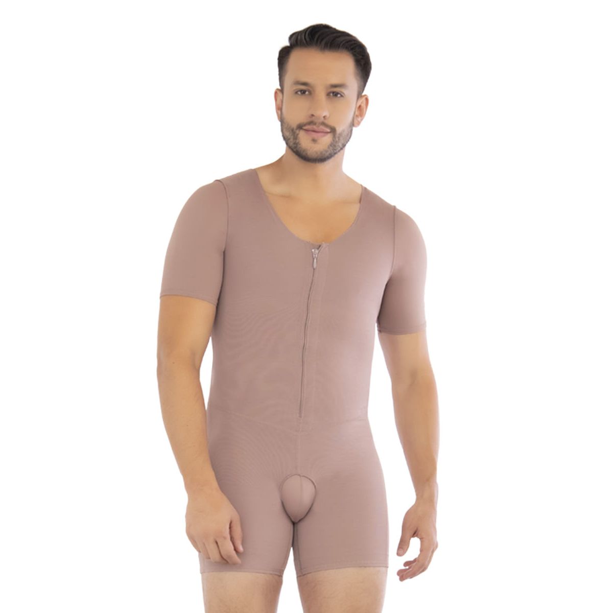 FAJATE - Faja masculina de alta compresion con mangas y espalda alta