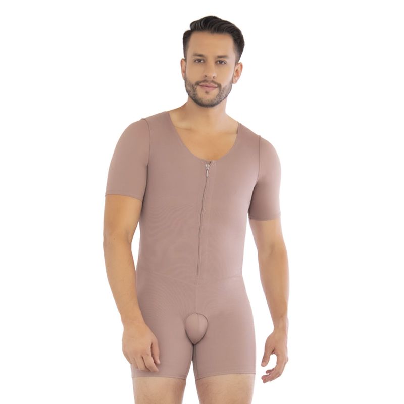 FAJATE - Faja masculina de alta compresion con mangas y espalda alta