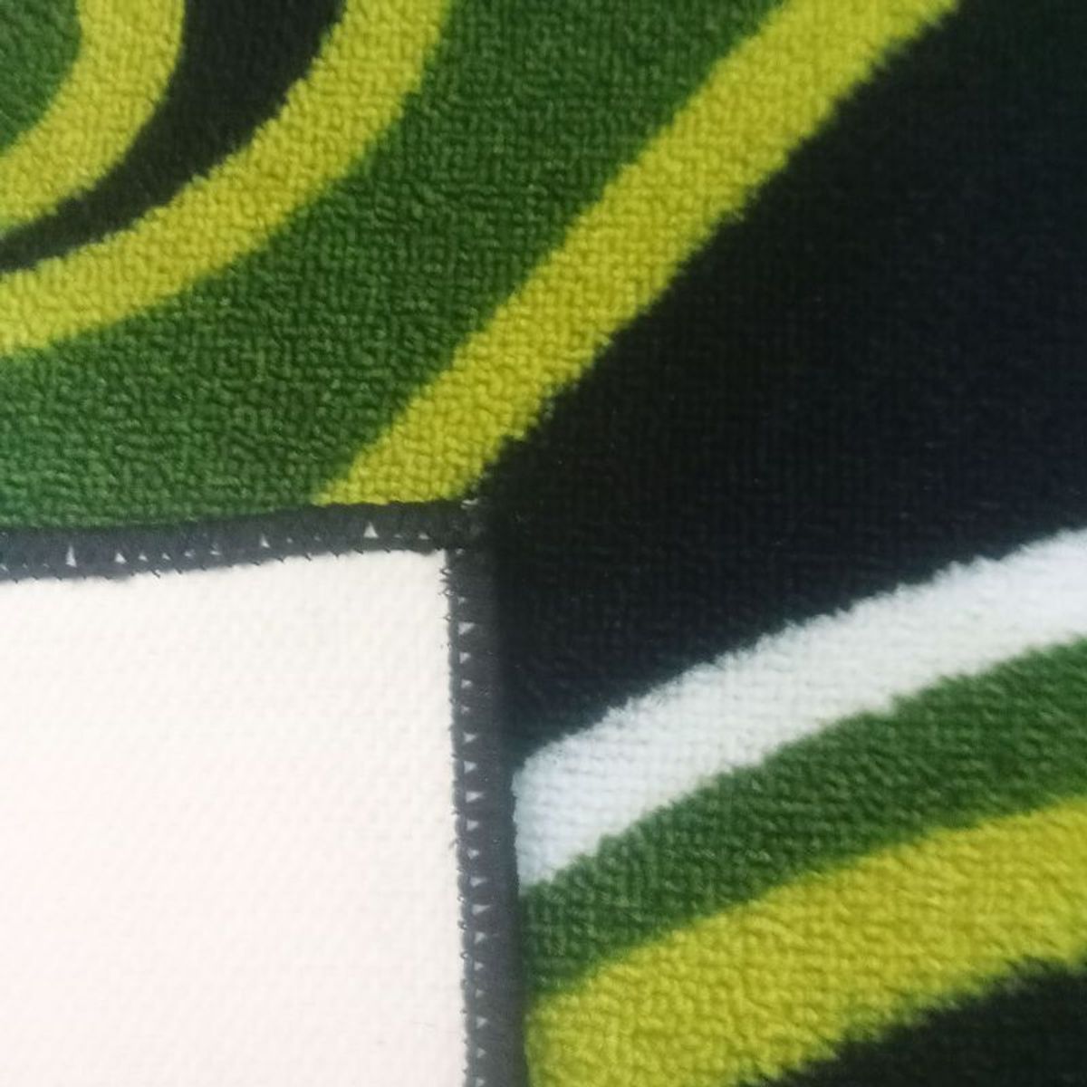 MITAPETE COM - Alfombra Tapete Pie De Cama - Entrada Verde 50 X 80cms