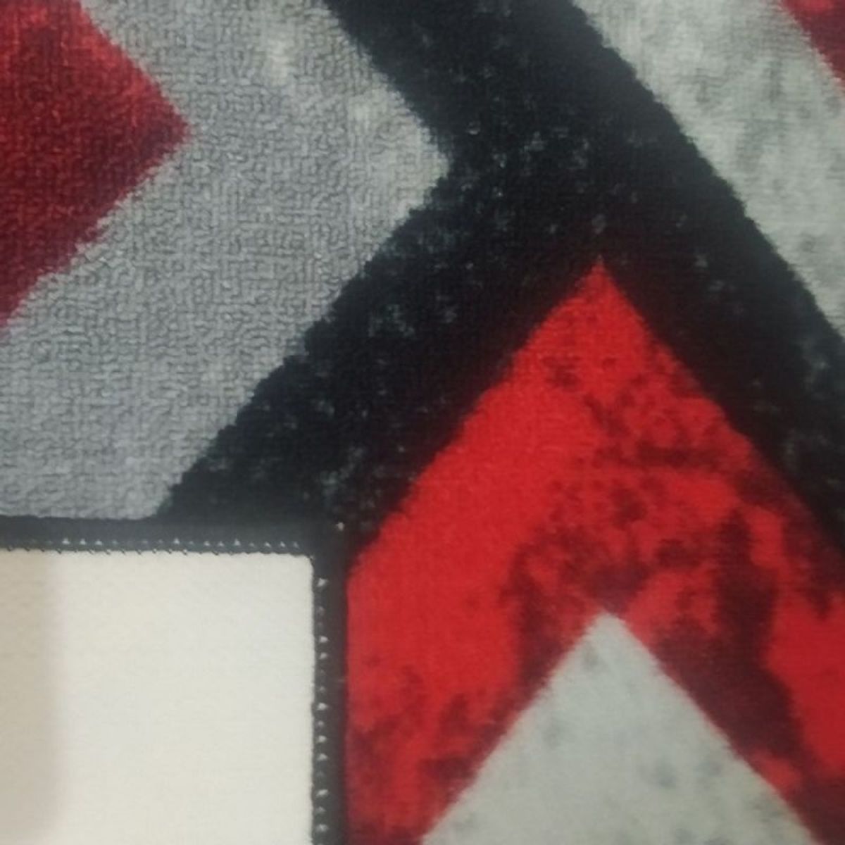 MITAPETE COM - Alfombra Tapete Pie De Cama - Entrada Rojo 50 X 80cms