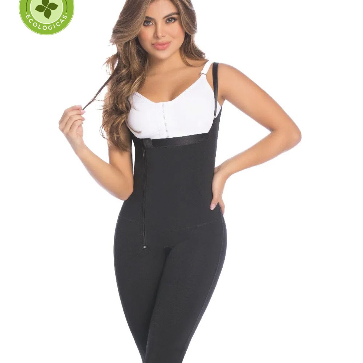 FAJATE - Faja a la rodilla con control alto y soporte lumbar