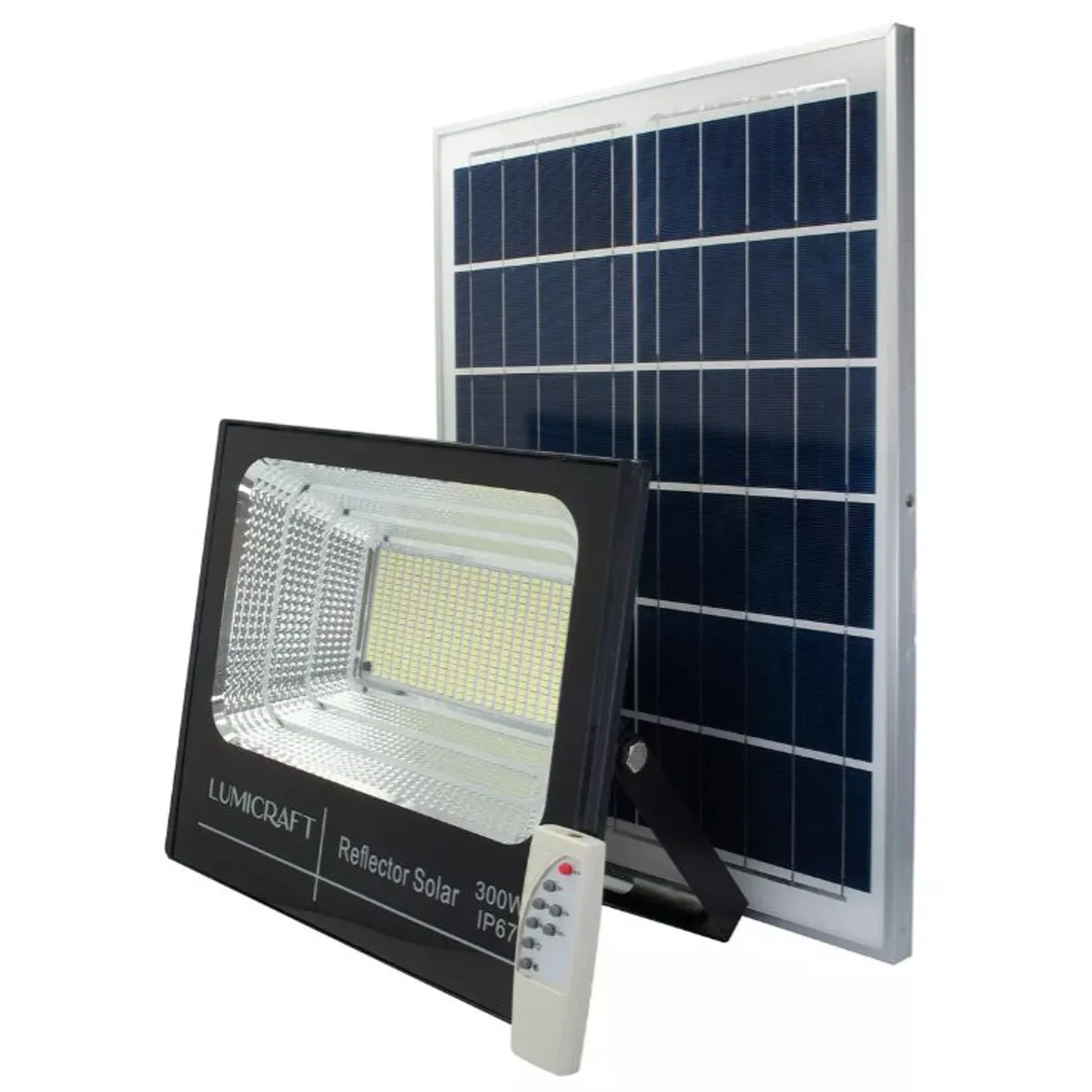 HOME - Reflector solar 300w Lampara led Control remoto