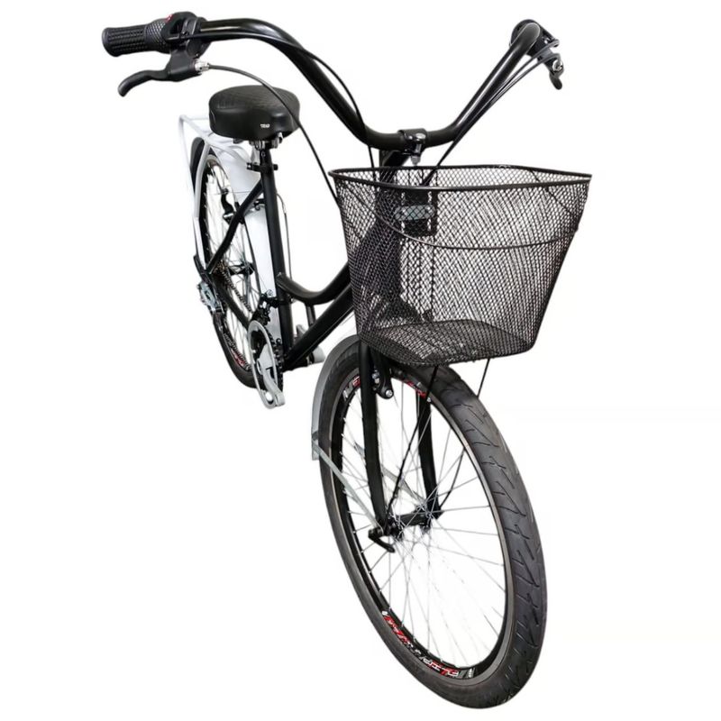 ATILA - Bicicleta Playera Rin 26 Doble Pared, 18 Cambios - Negra
