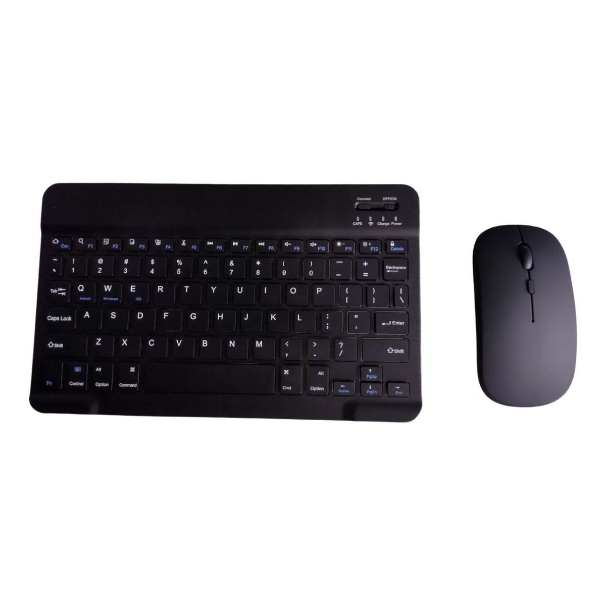 KEYBOARD - Kit Teclado Mouse Bluetooth Tablet Pc Celular Recargable