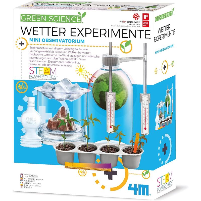 4M - Juego Set De Experimentos De Clima Para Niños Exploradores