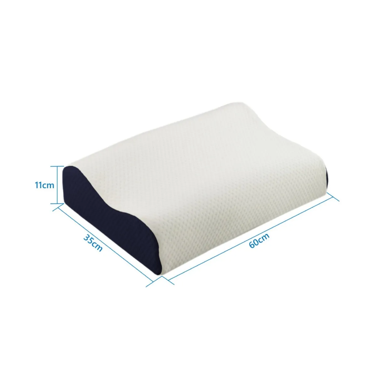 KARYTEX - Almohada Memory Foam Ortopédica 35 x 60 cm