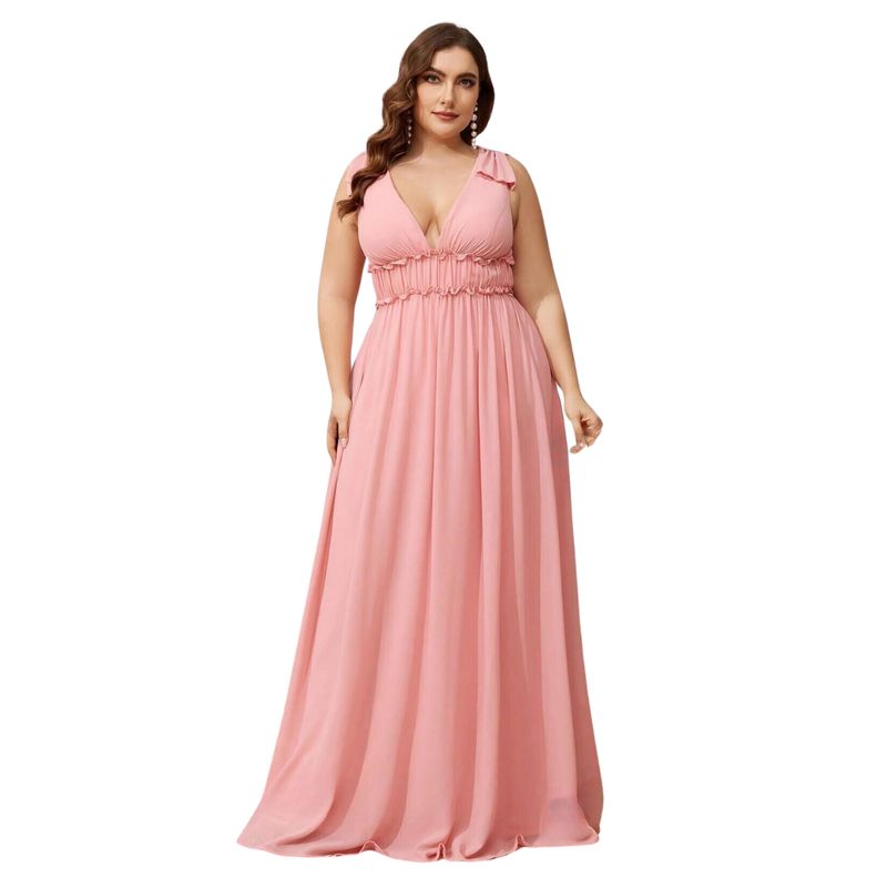 YURELKSHOP - VESTIDO DE FIESTA MAXI BODA DAMA DE HONOR