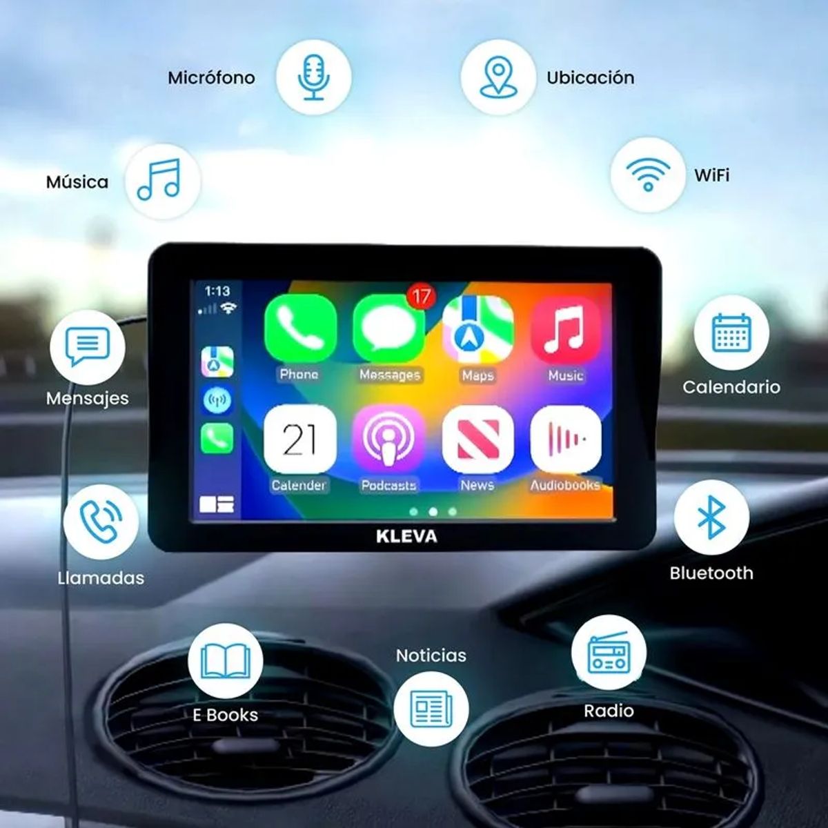 TV NOVEDADES - Pantalla Inteligente para Carros Kleva SmartPlay