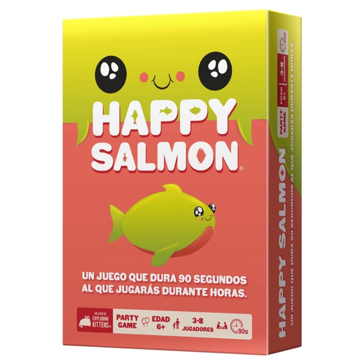 JUGANDO Y EDUCANDO - Juego De Mesa Divertido De Cartas Happy Salmon Para Familia