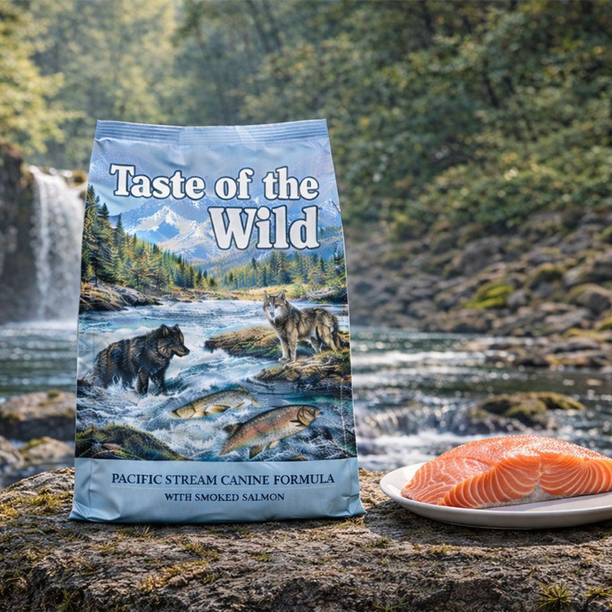 TASTE OF THE WILD - Taste of the Wild Pacific Stream Adult 28 lb - Salmón - Libre de Granos
