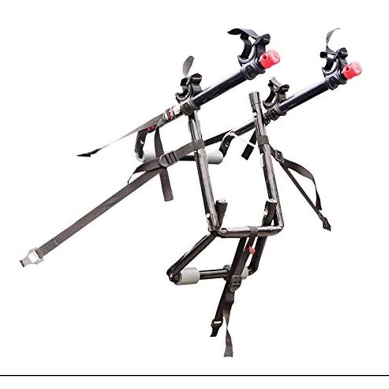VARIOS - Soporte Para Automóvil Para 2 Bicicletas Negro