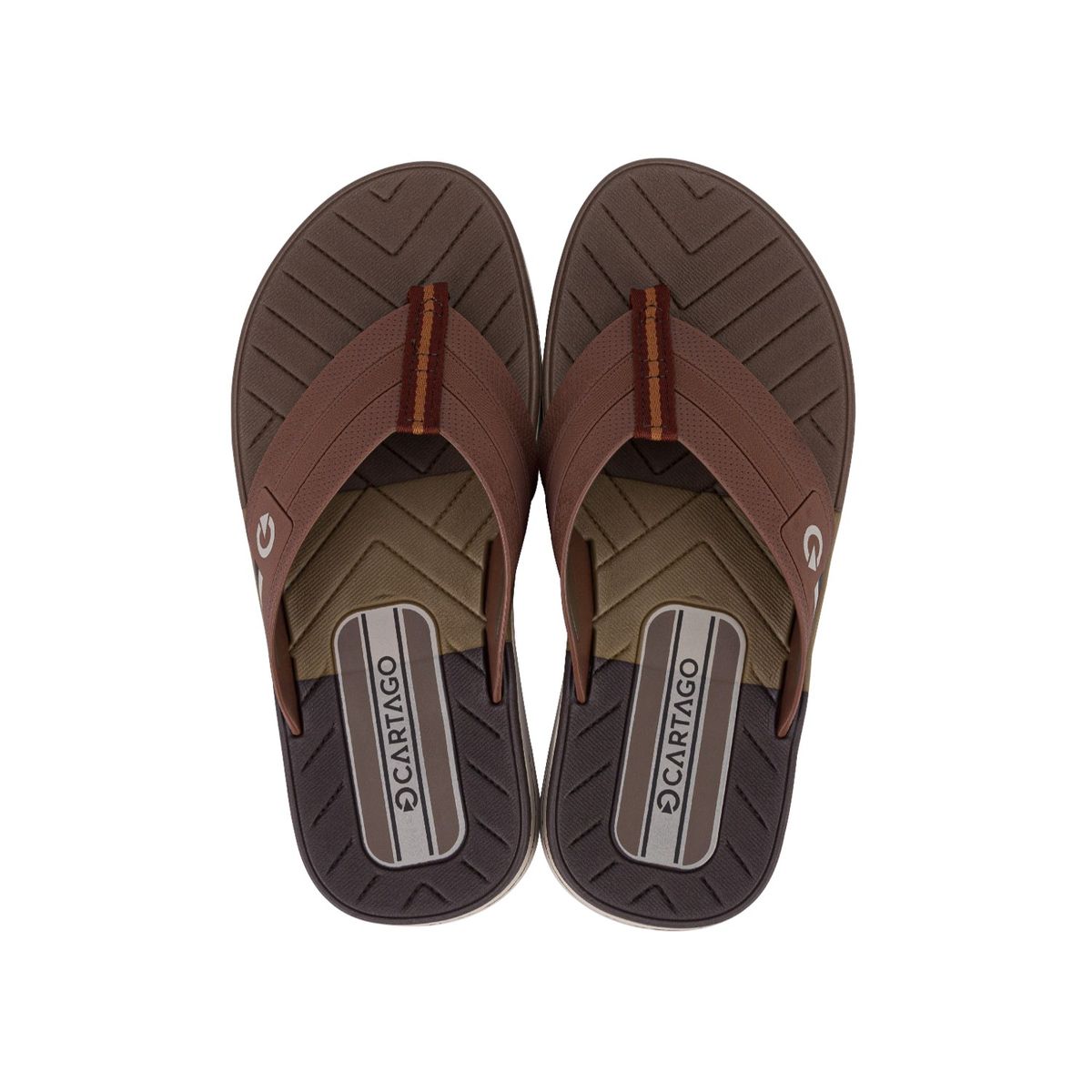 CARTAGO - SANDALIA CAFE HOMBRE CARTAGO SEVILHA IV THONG 11333-AM011