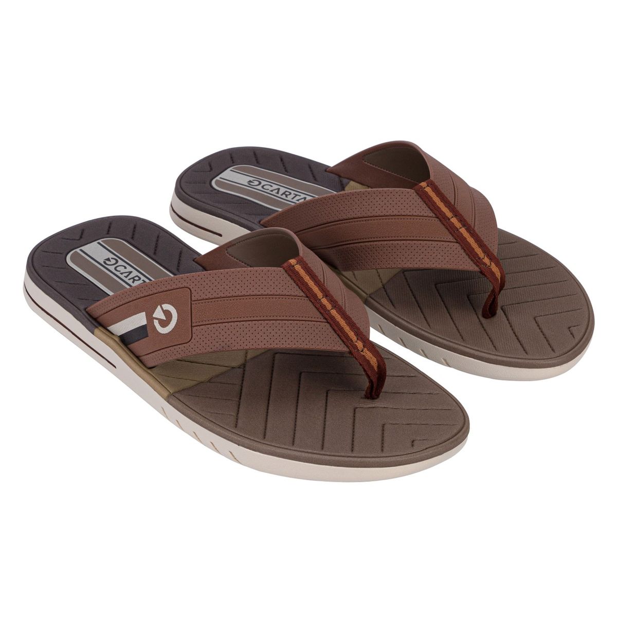 CARTAGO - SANDALIA CAFE HOMBRE CARTAGO SEVILHA IV THONG 11333-AM011