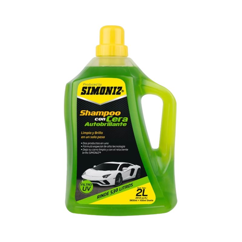 SIMONIZ - Shampoo Con Cera Autobrillante Simoniz - 2000ML
