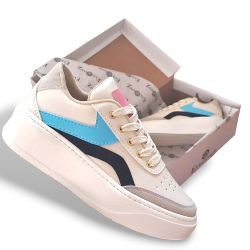 EVEGONZ - Tenis Cocido mujer Calzado Casual Urbano Calidad y Moda