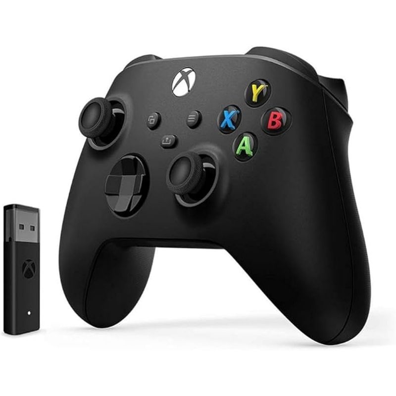 MICROSOFT - Control Xbox One Series S X Negro + Adaptador