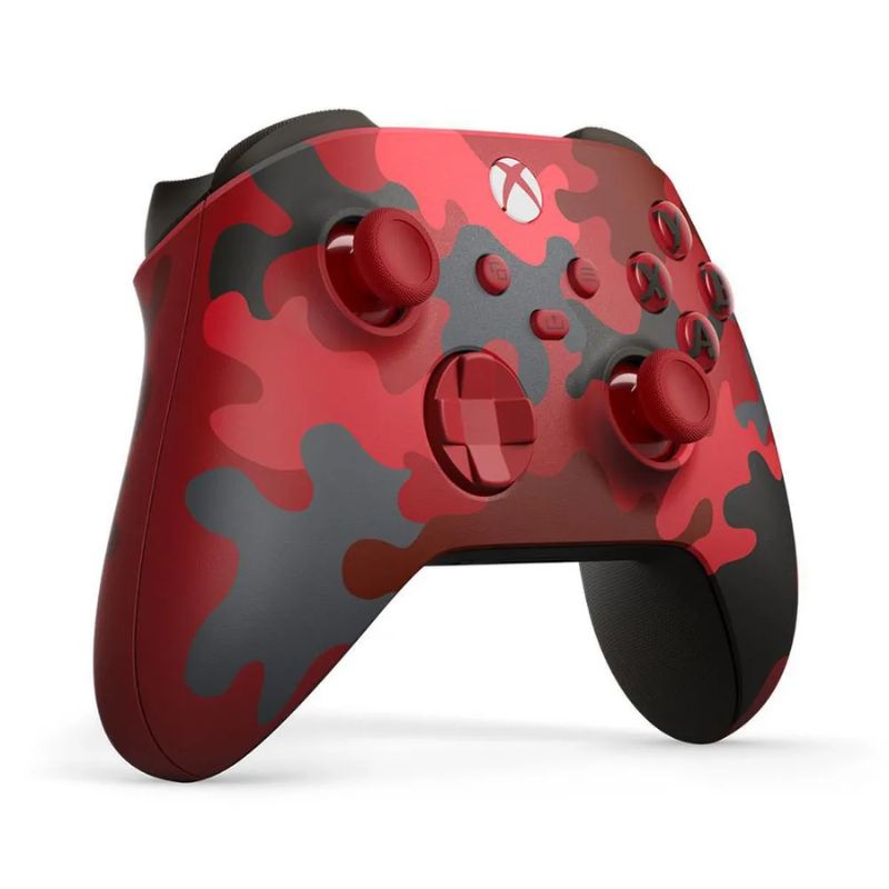 MICROSOFT - Control Xbox One Series S X Daystrike Camo Rojo Camuflado