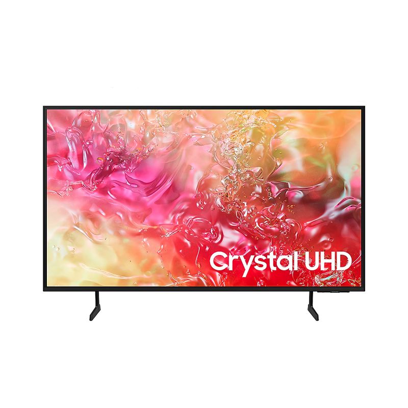 SAMSUNG - Televisor Samsung 65 165cm Crystal 4k UHD Negro UN65DU7000KXZL