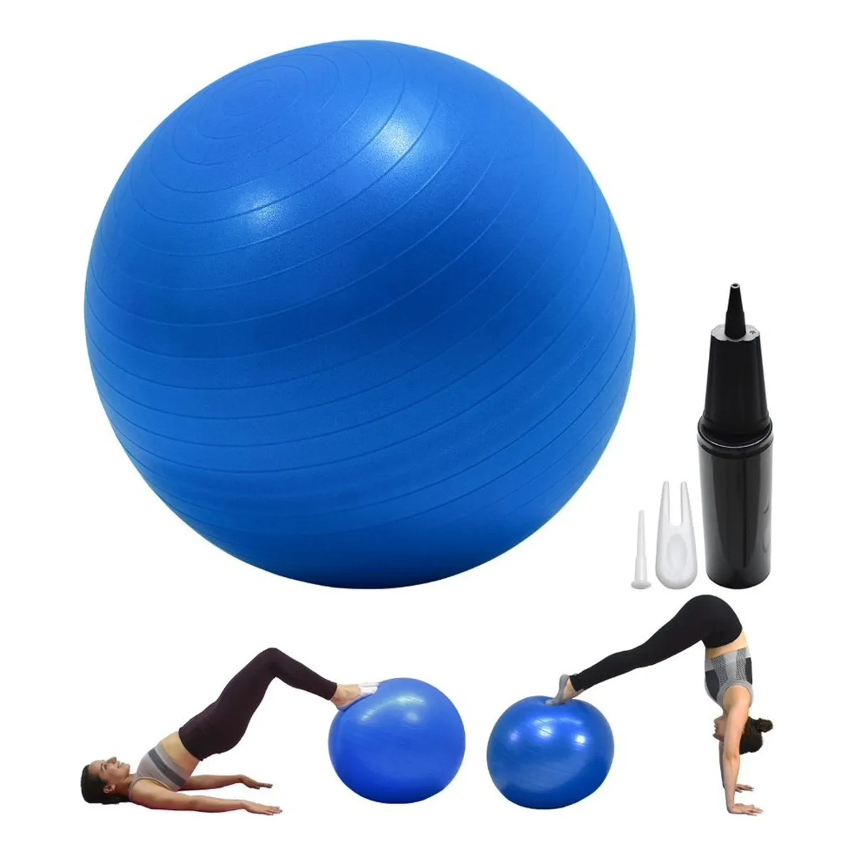 CENTURFIT - Balón Pelota Pilates Yoga Sport Fitness Balance Bola 60 Cm