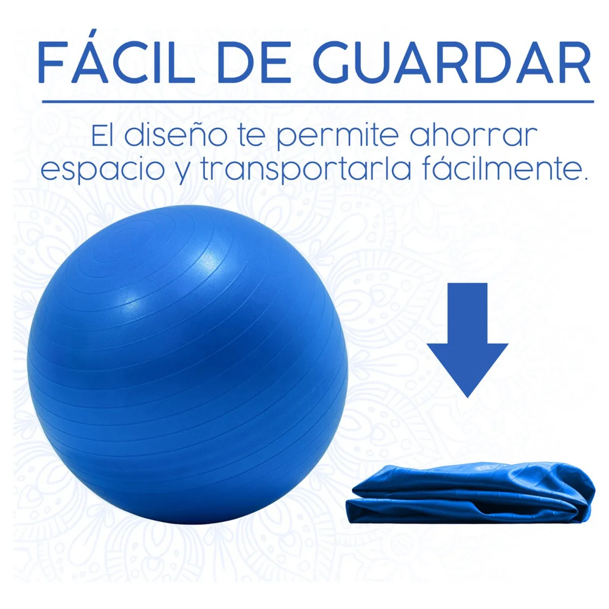 CENTURFIT - Balón Pelota Pilates Yoga Sport Fitness Balance Bola 60 Cm
