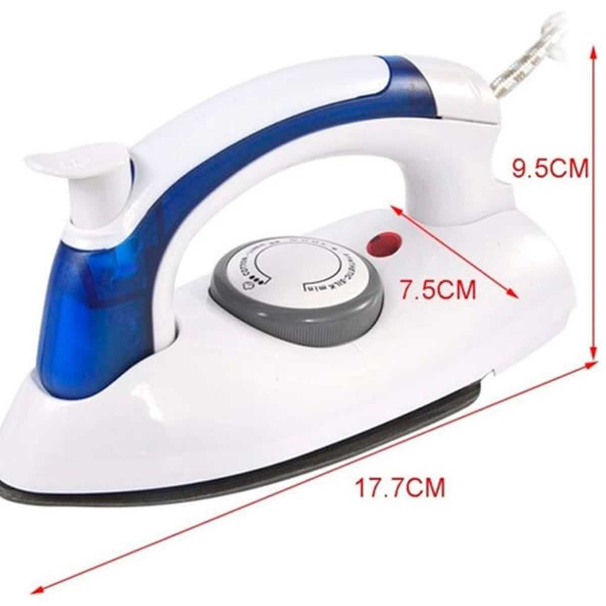 UNIVERSAL - Plancha Viajera Para Ropa Antiadherente Vapor Spray Y Seca