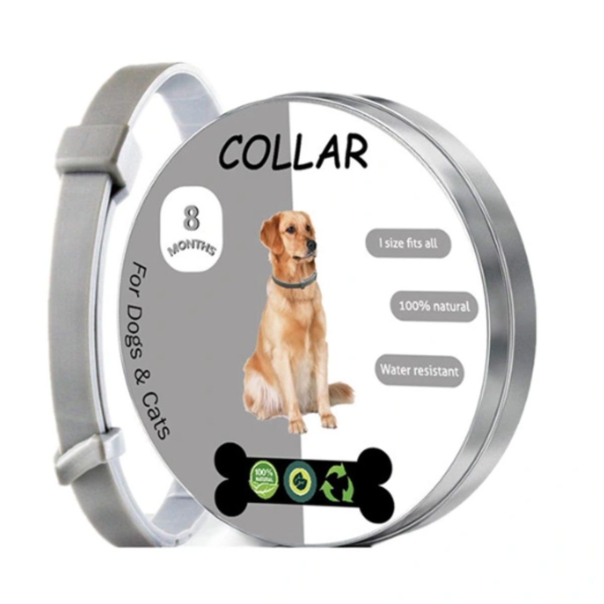 GENERICO - COLLAR ANTIPULGAS PARA GATOS