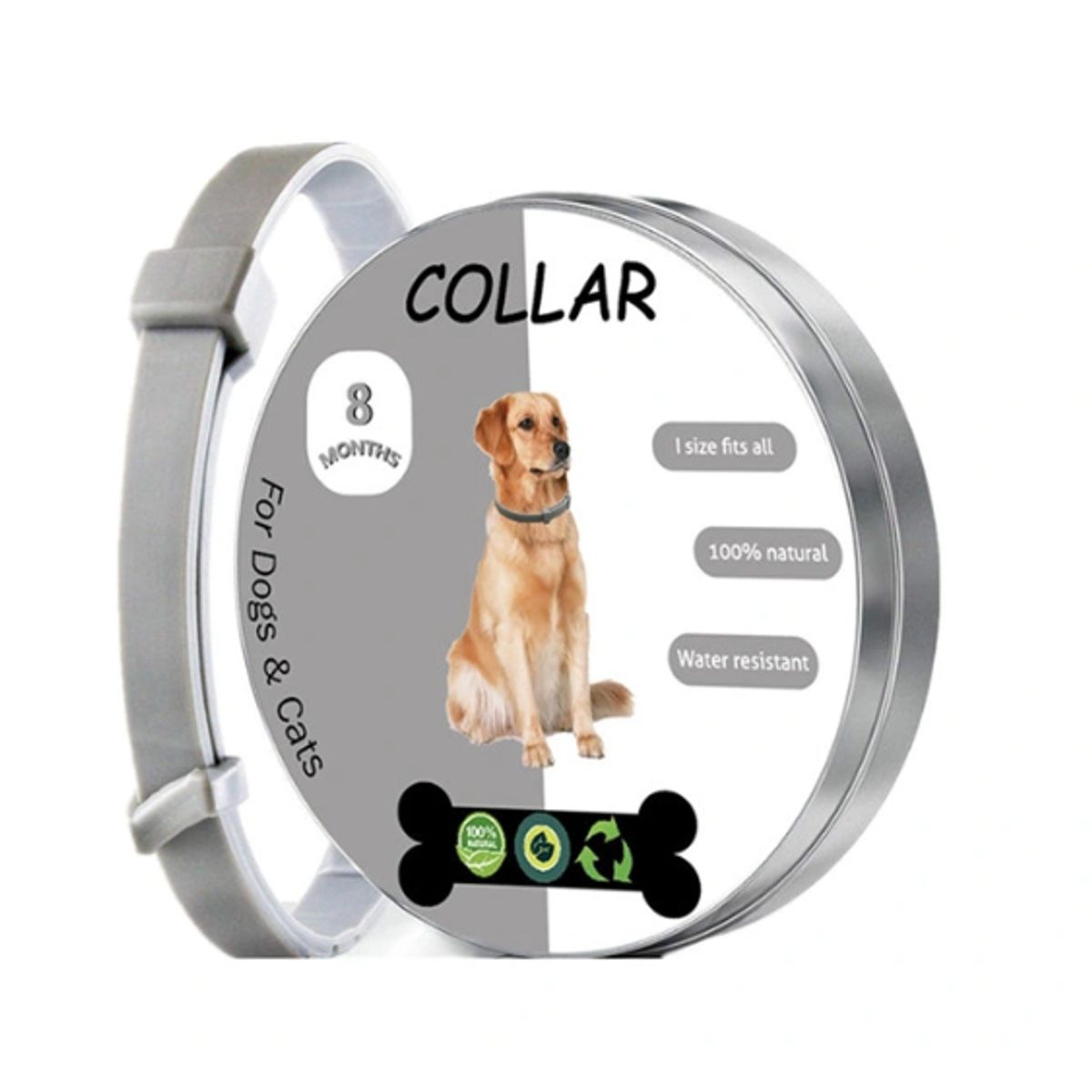 GENERICO - COLLAR ANTIPULGAS PARA GATOS