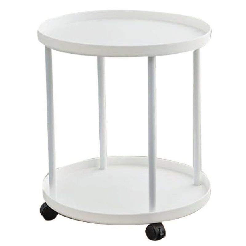 GENERICO - CARRITO ORGANIZADOR PLASTICO BLANCO