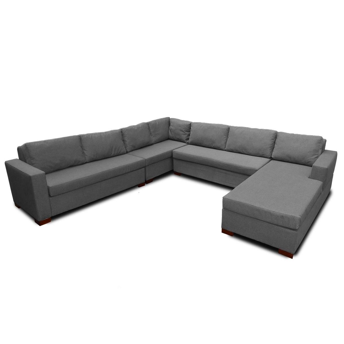 MAGIC CLASS - SALA MODERNA AUCKLAND MICROFIBRA GRIS