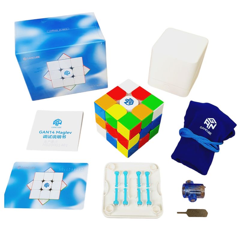 GAN - Gan 14 Maglev Frosted Cubo Rubik 3x3 Profesional Original