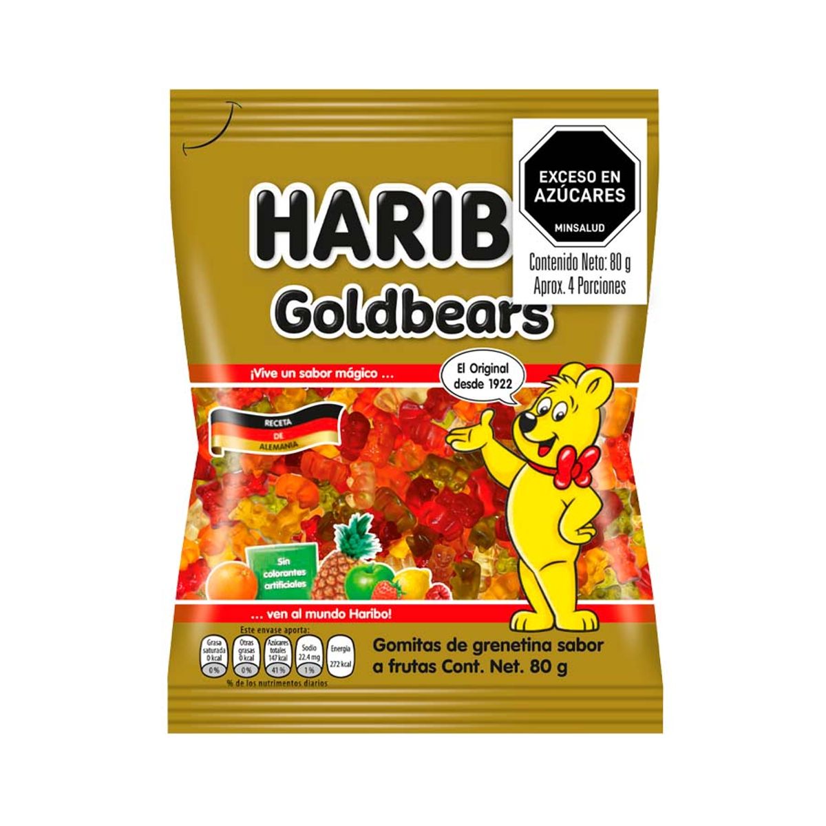 GRECO - Gomas Haribo Goldbears 80g