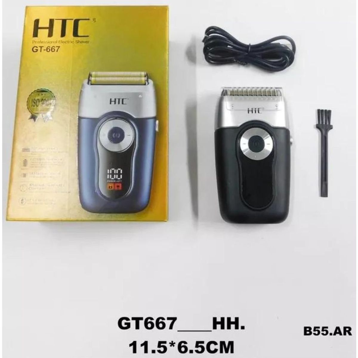 MAZUGI - Afeitadora Con Láminas Hipoalergénica Htc Gt-667 Hombre