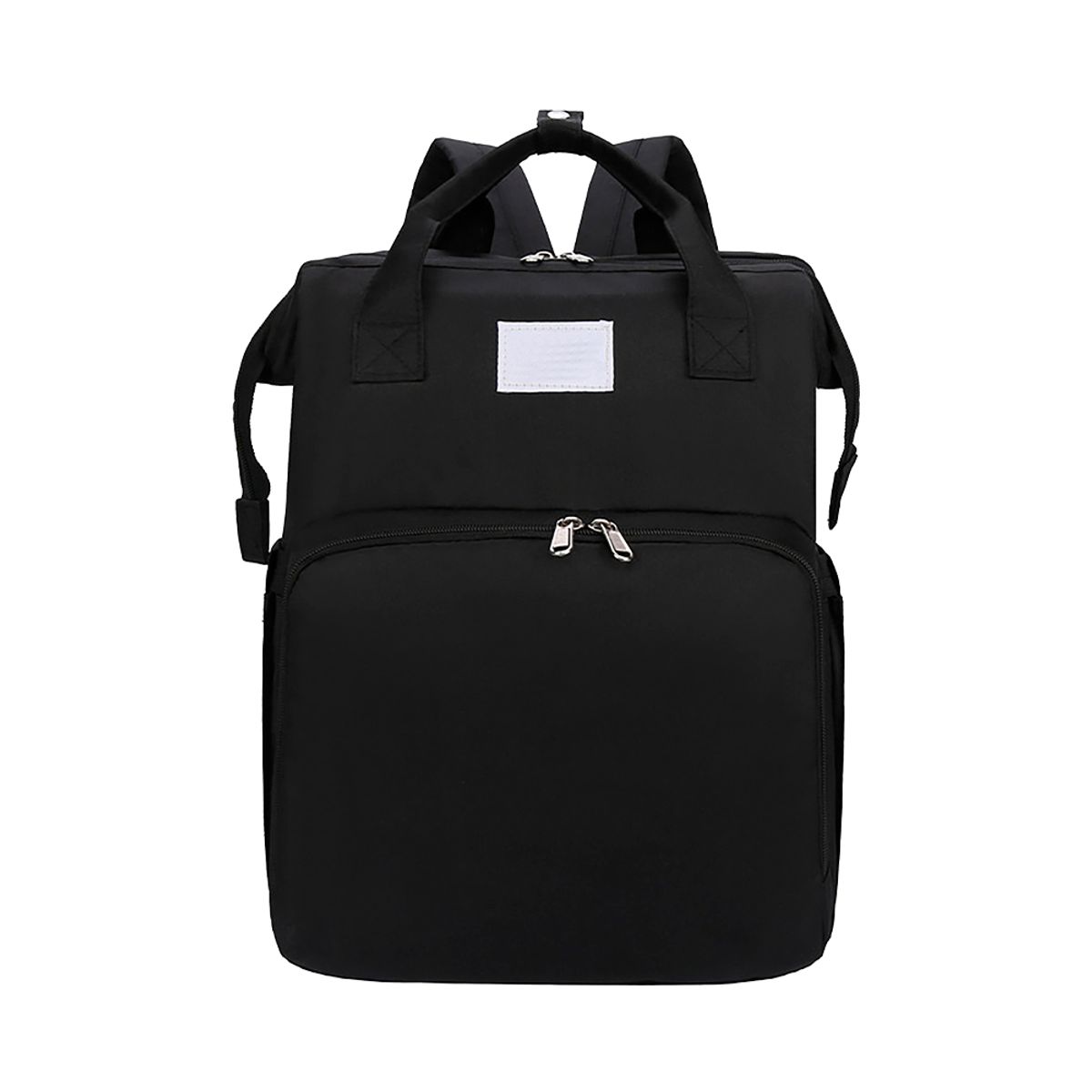 STAY ELIT - PAÑALERA MORRAL 3 EN 1 COLOR NEGRO-