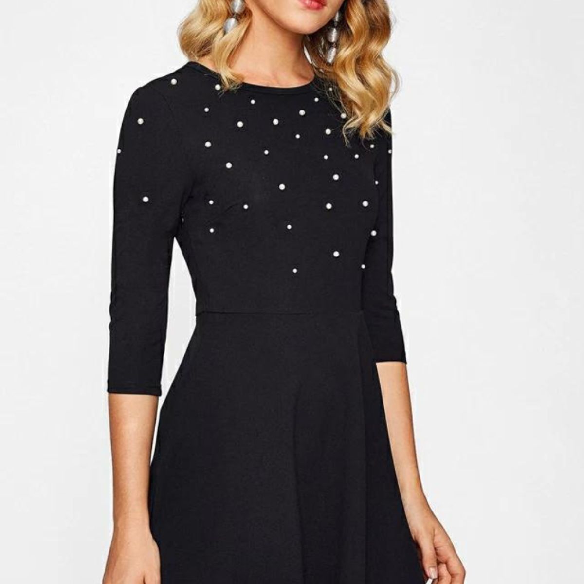 NEGRELI - VESTIDO DE MUJER CASUAL SEMI ROTONDO REF-3075