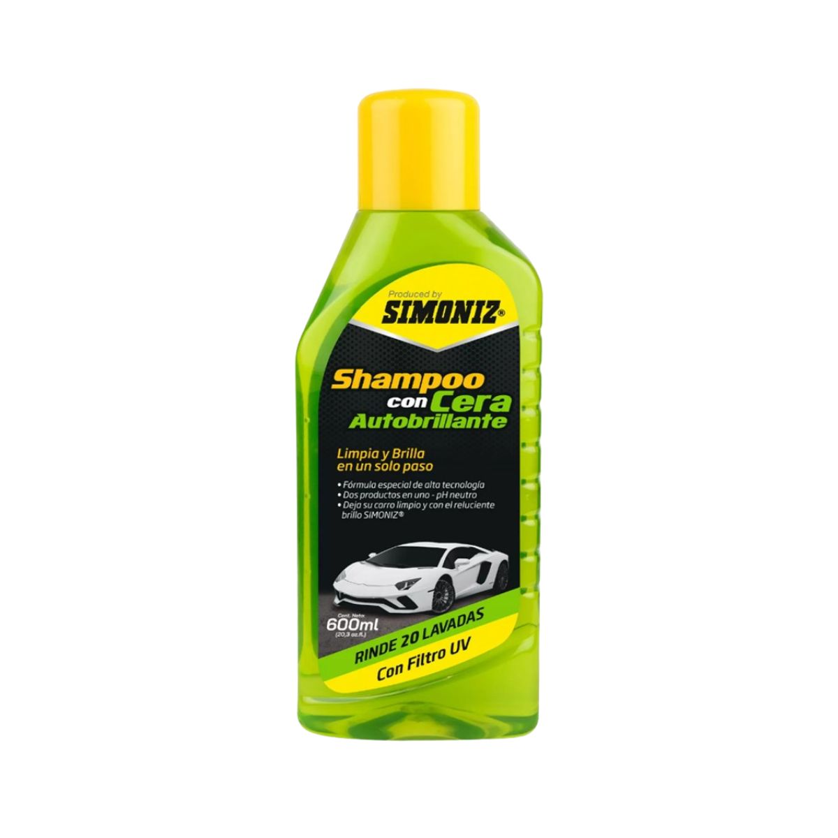 SIMONIZ - Shampoo Con Cera Autobrillante Simoniz - 600ML