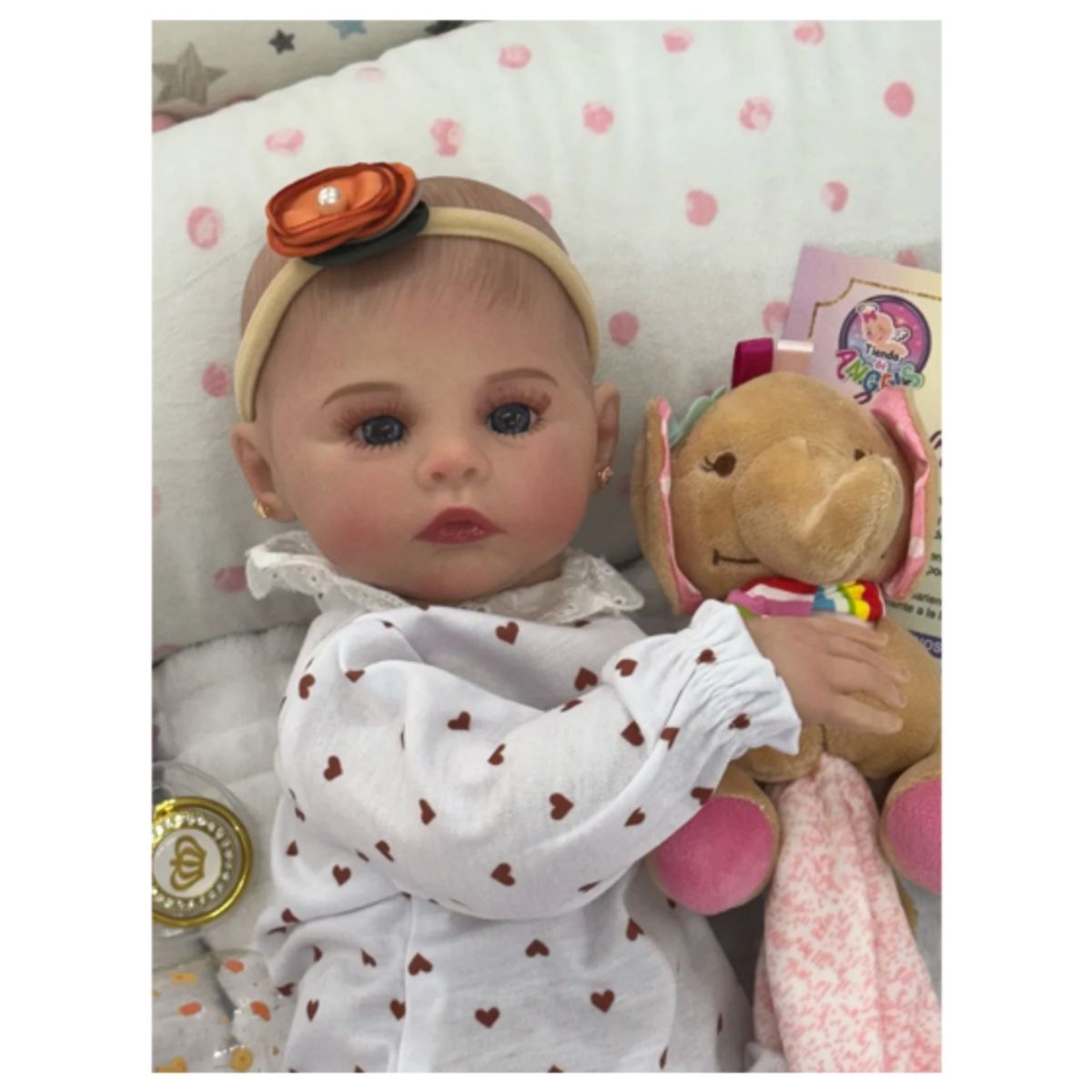 GENERICO - ❤ Bebe Reborn ❤ Sarita ❤ Ropa Corazones ❤