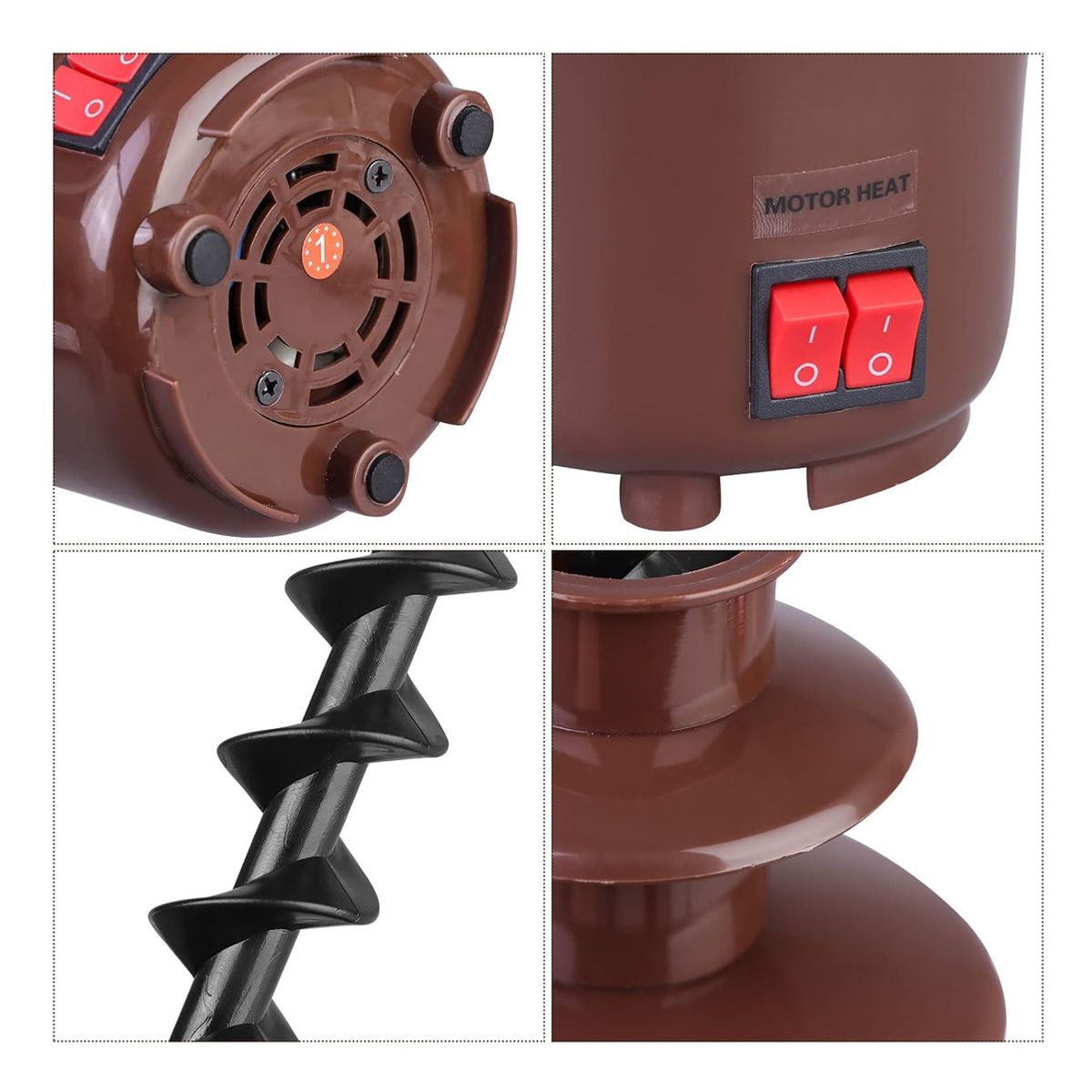 GENERICO - Mini Fuente Chocolate De 3 Niveles Profesional