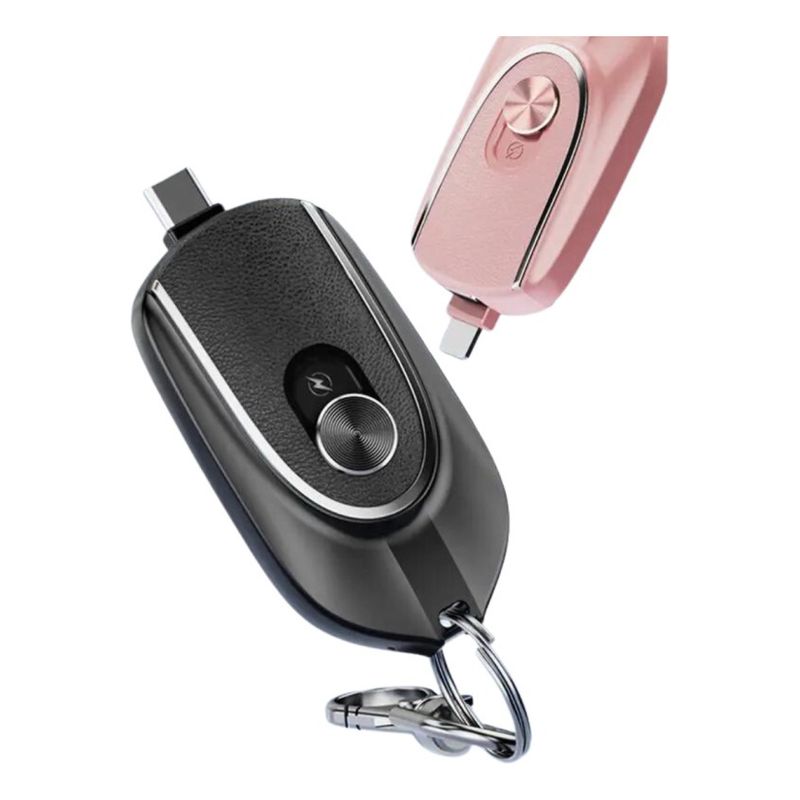 GENERICO - Power Bank 1200mah Cargador Bateria Portatil Celular Llavero