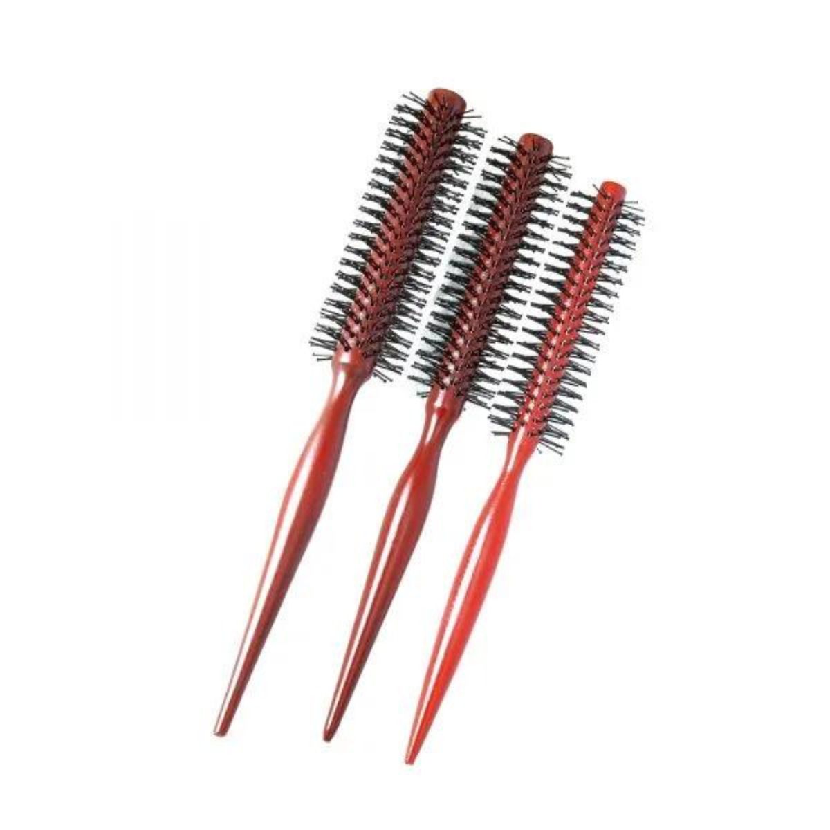 TURBOX - Combo Para Barberia Set x3 Cepillos Redondos