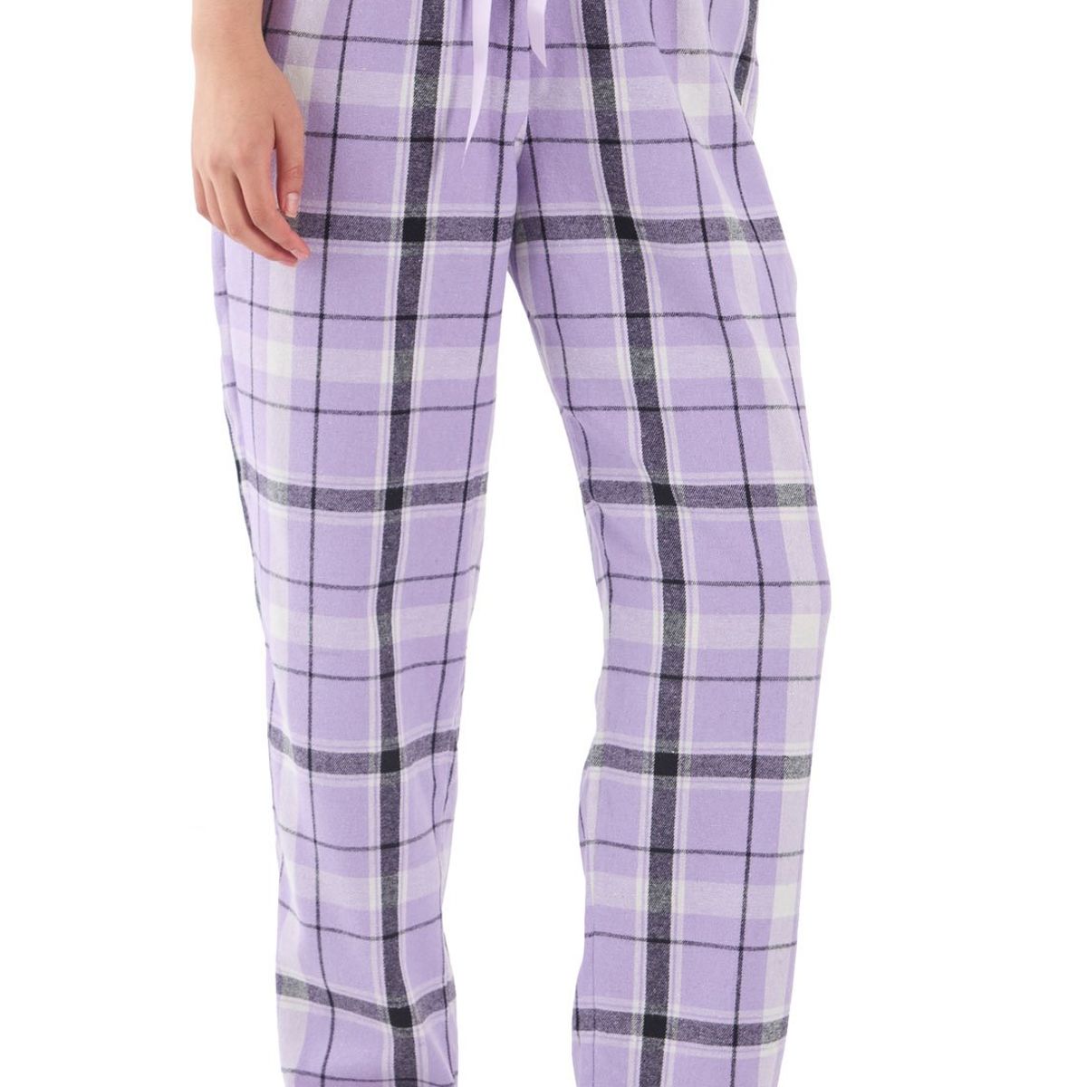 SANTANA - Pantalón Pijama Leñador Mujer Lavanda