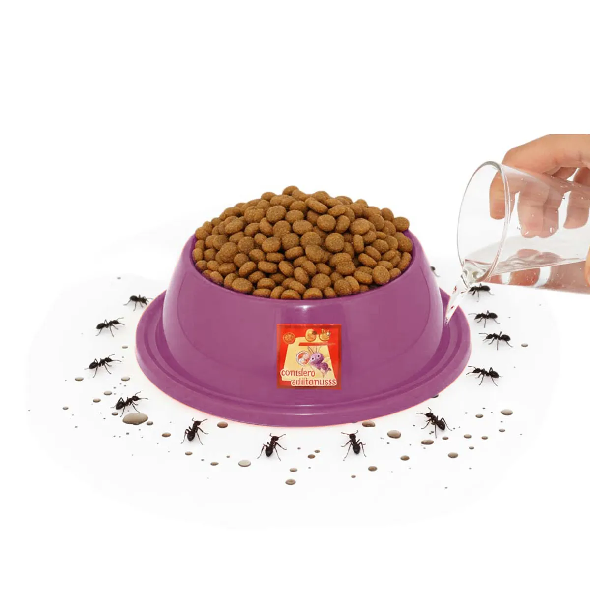 AM MASCOTAS - Comedero Antihormigas Pequeño Am Mascotas