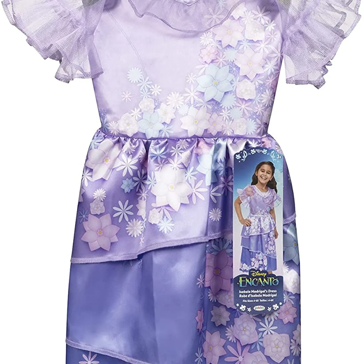 DISGUISE - Disfraz Isabela Disney Encanto Vestido Auténtico
