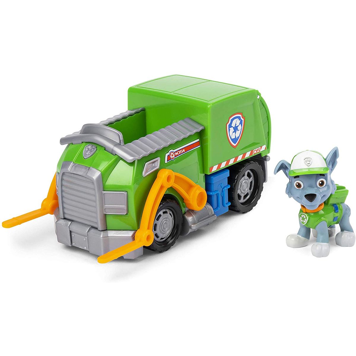 GENERICO - Patrulla Canina Paw Patrol Mission Paw Rocky Carro Reciclaje